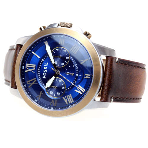 Authentic Fossil Automatic Mechanical Watch 1099 - With Tags & Manual