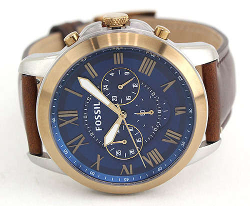 Authentic Fossil Automatic Mechanical Watch 1099 - With Tags & Manual