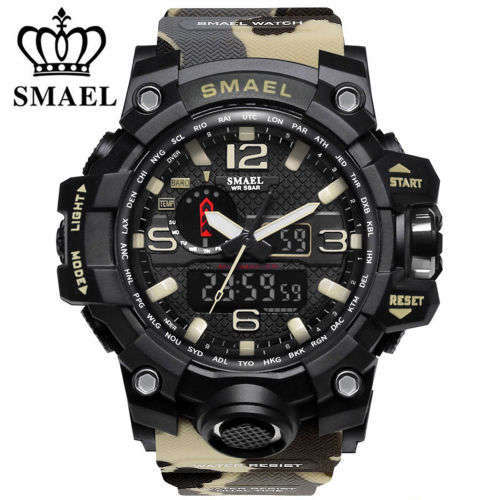Smael Military Watch - With Tags & Manual