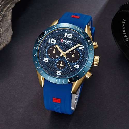 Curren Men's Watch - With Tags, Warrante Card