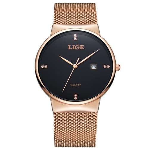LIGE men's Formal Watch