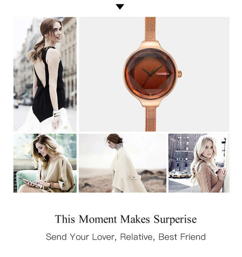 Cadissen Ladies watch - Original Box, Tags, manual & Warranty Card