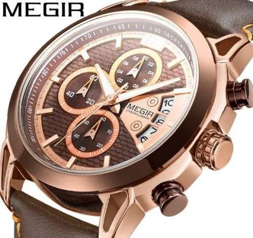 Megir men's Chronograph Watch