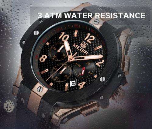 Megir Military Mens Watch 2