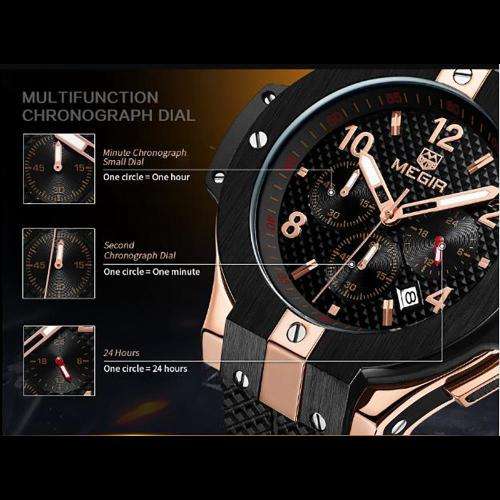 Megir Military Mens Watch 2