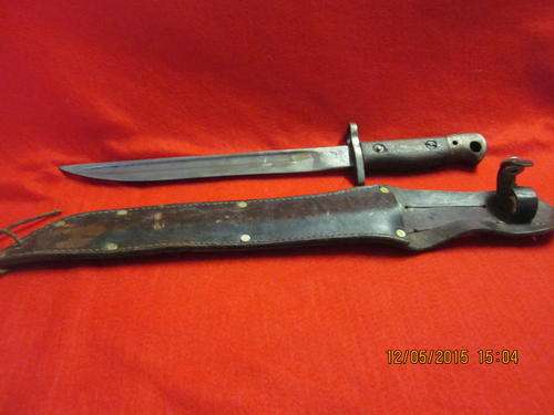 Rhodesia: 1907 Wilkinson Bayonet Complete