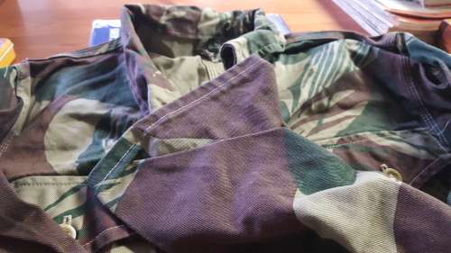 RHODESIA; CAMO OVERALLS.