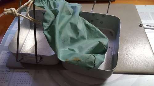 RHODESIA; BSAP MESS TINS