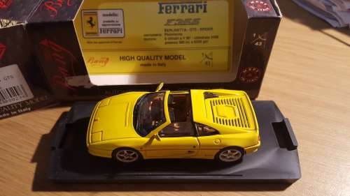 BANG; FERRARI 355 GTS ROAD   YELLOW  1/43