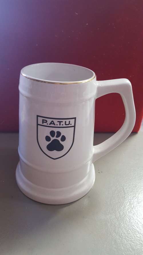 RHODESIA  BSAP  PATU BEER MUG  PERIOD