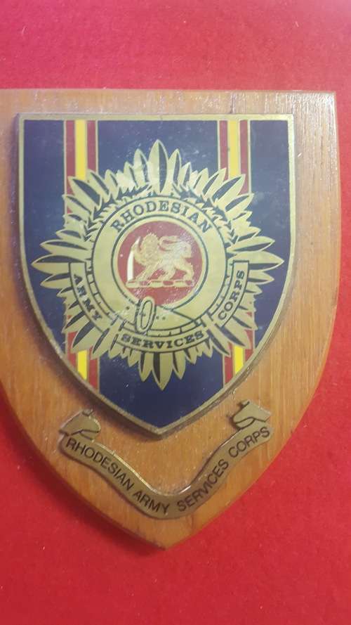 RHODESIA; RHODESIAN ARMY SERVICES CORPS