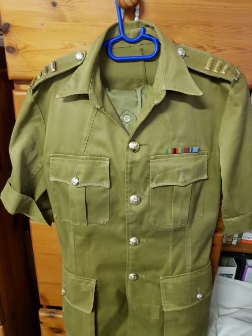RHODESIA; BSA POLICE SUMMER UNIFORM; SECTION OFFICER Rank