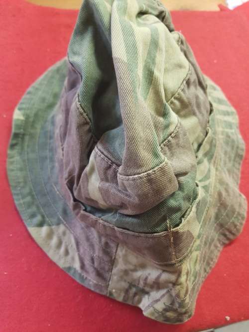 RHODESIA; ARMY/POLICE CAMO HAT SMALL SIZE 56 GOOD CONDITION