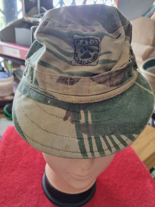 BSAPOLICE PATU STANDARD ISSUE CAMO CAP WITH FLAP AND DAYGLO