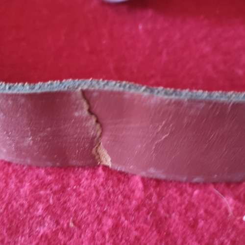 RHODESIA, BSAP BATON, LANYARD,WHISTLE AND VERY RARE EARLY `S` BUCKLE BELT