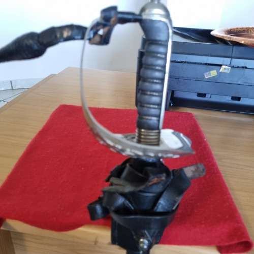 RHODESIA, BSA POLICE SUPPORT UNIT (BLACKBOOTS) OFFICER SWORD SOLINGEN.