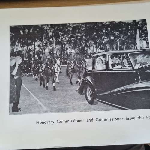 RHODESIA, BSAP review albumn of BSAP by Queen Mother 30th May 1960 RESERVED FOR RUSTEN NO BIDS PLEAS