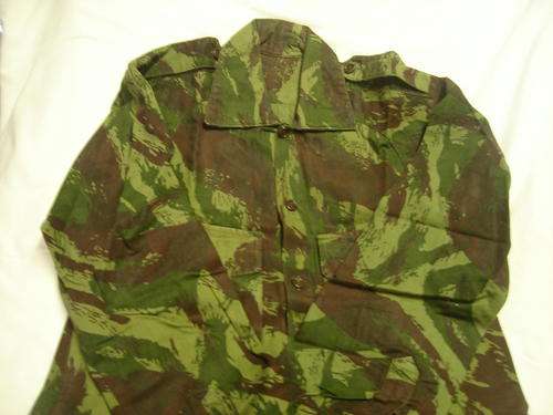RHODESIA: Portuguese Army - Camo Shirt - Dark Pattern