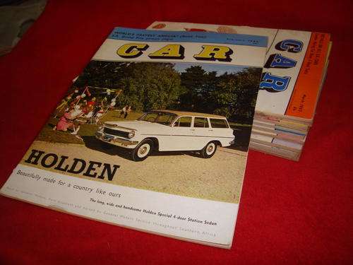 CAR MAGAZINES - 1963 (Incomplete Set - missing January, April, October)