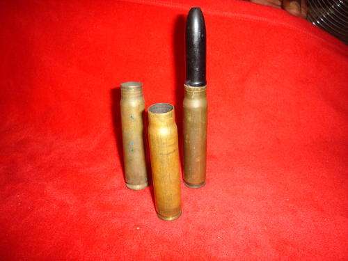 RHODESIA: 20MM CANNON SHELLS (3)