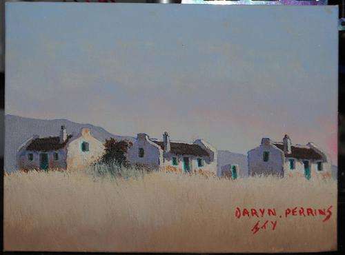 DARYN PERRINS ORGINAL PAINTING 'STILBAAI' !!!!R450!!!!