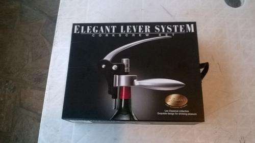 ELEGANT LEVER SYSTEM CORKSCREW SET