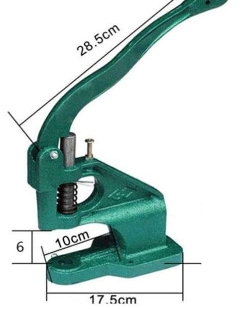 **LOCAL STOCK, NO 4 MONTH WAITING TIME!!!! Grommet Machine Stud Rivet Setter Hand Press
