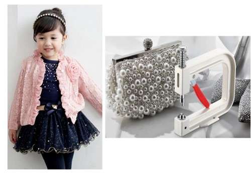 Pearl Beads Setting Hand Press Machine