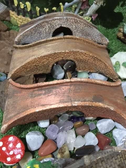 Bridge for fairy garden