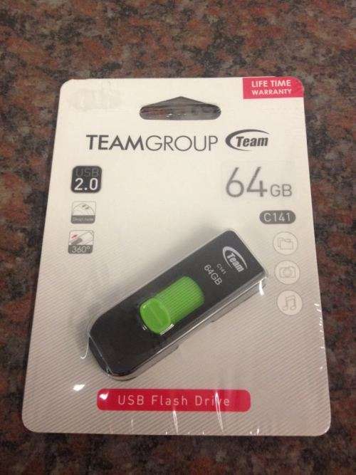 NEW & SHRINK WRAPPED IN PACKAGING!! MASSIVE 64GB TEAM FLASH DRIVES!!