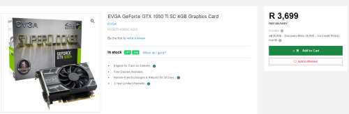 **BEST GRAPHICS CARD HANDS DOWN!!** EVGA GTX 1050TI 4GB SUPER CLOCKED EDITION!