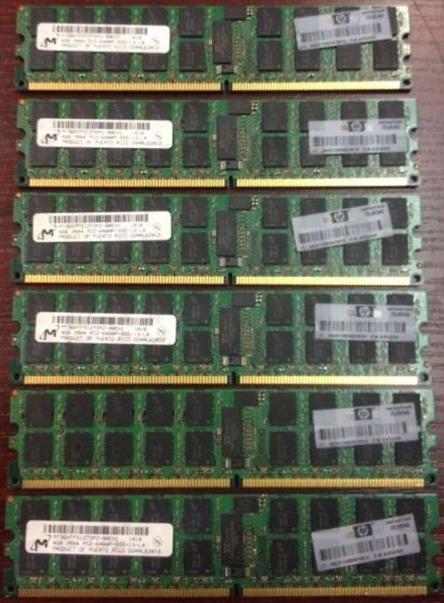 **HP 4GB RAM - DDR2** 6 UP FOR GRABS!