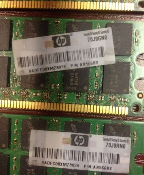 **HP 4GB RAM - DDR2** 6 UP FOR GRABS!
