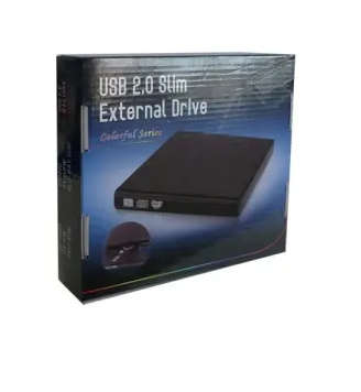 SLIM & PORTABLE USB 2.0 EXTERNAL DVD RW DRIVE