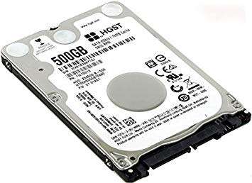 **5 UP FOR GRABS!** HGST 500GB 2.5" HARD DISK DRIVE -TEST RESULTS 100% ON ALL!