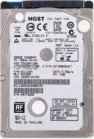 HGST 2.5NCH 500GB HARD DRIVE