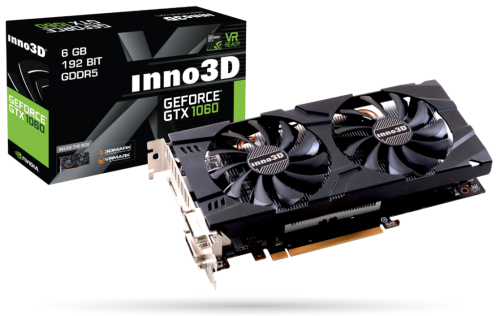 INNO3D GEFORCE GTX 1060 6GB GRAPHICS CARD -> AS NEW IN PACKAGING!
