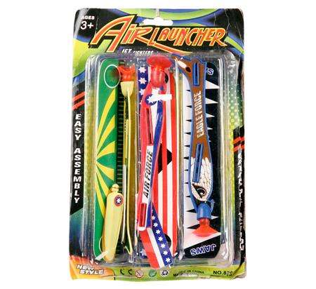 AWESOME SET OF AIR LAUNCHER JET FIGHTERS (3 PACK)