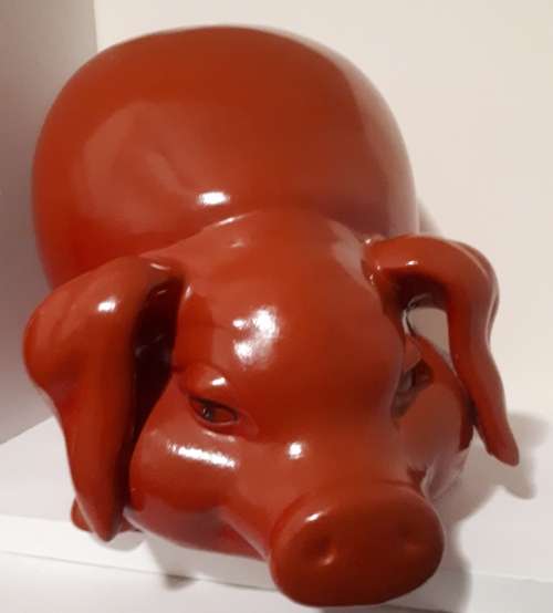 Vintage Extra Large Piggy Bank