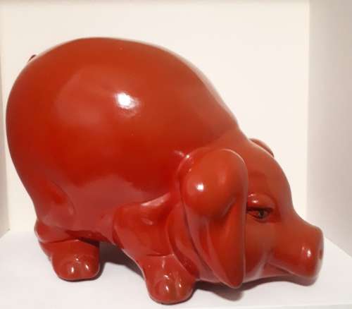 Vintage Extra Large Piggy Bank