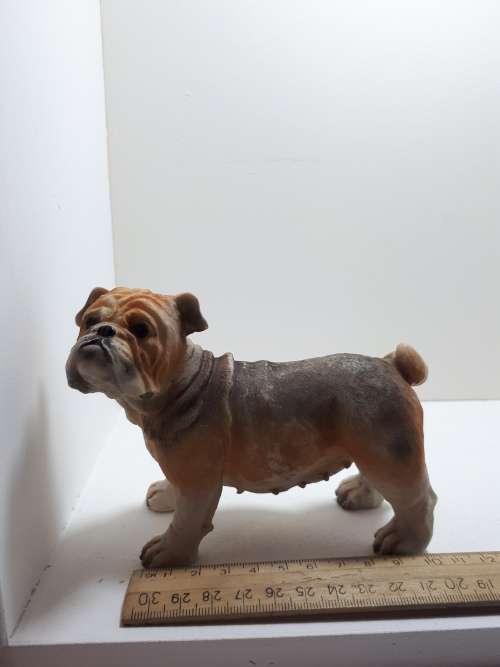 English Bulldog Resin Figurine
