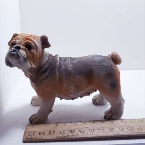 English Bulldog Resin Figurine