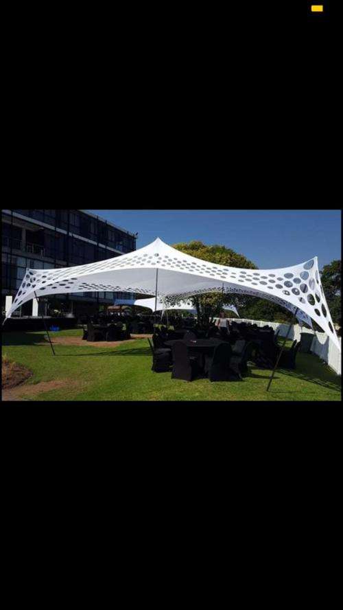 7 by 12 Non water proof Stretch tent