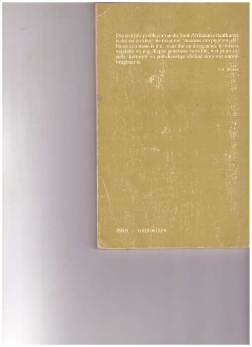 JAAP MARAIS: WAARHEID EN WERKLIKHEID *GETEKEN*