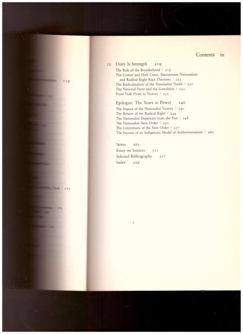 BETWEEN CROWN AND SWASTIKA: THE IMPACT OF THE RADICAL RIGHT ON THE AFRIKANER NATIONALIST MOVEMENT