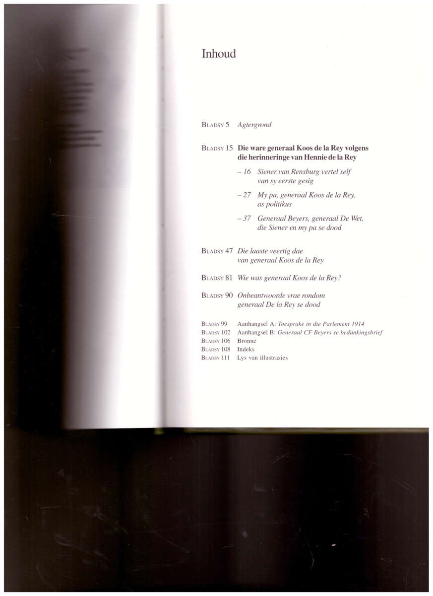 DIE WARE KOOS DE LA REY