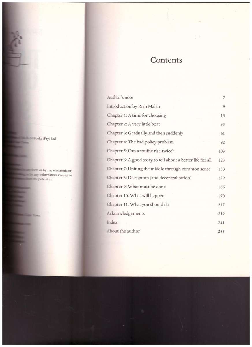 THE RISE AND FALL OF SOUTH AFRICA by FRANS CRONJE