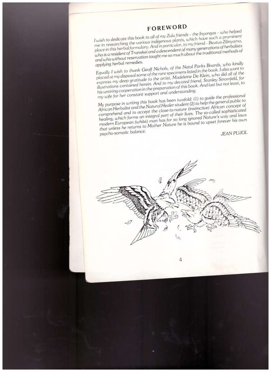 NATURA AFRICA, THE HERBALIST HANDBOOK, AFRICAN FLORA MEDICINAL PLANTS