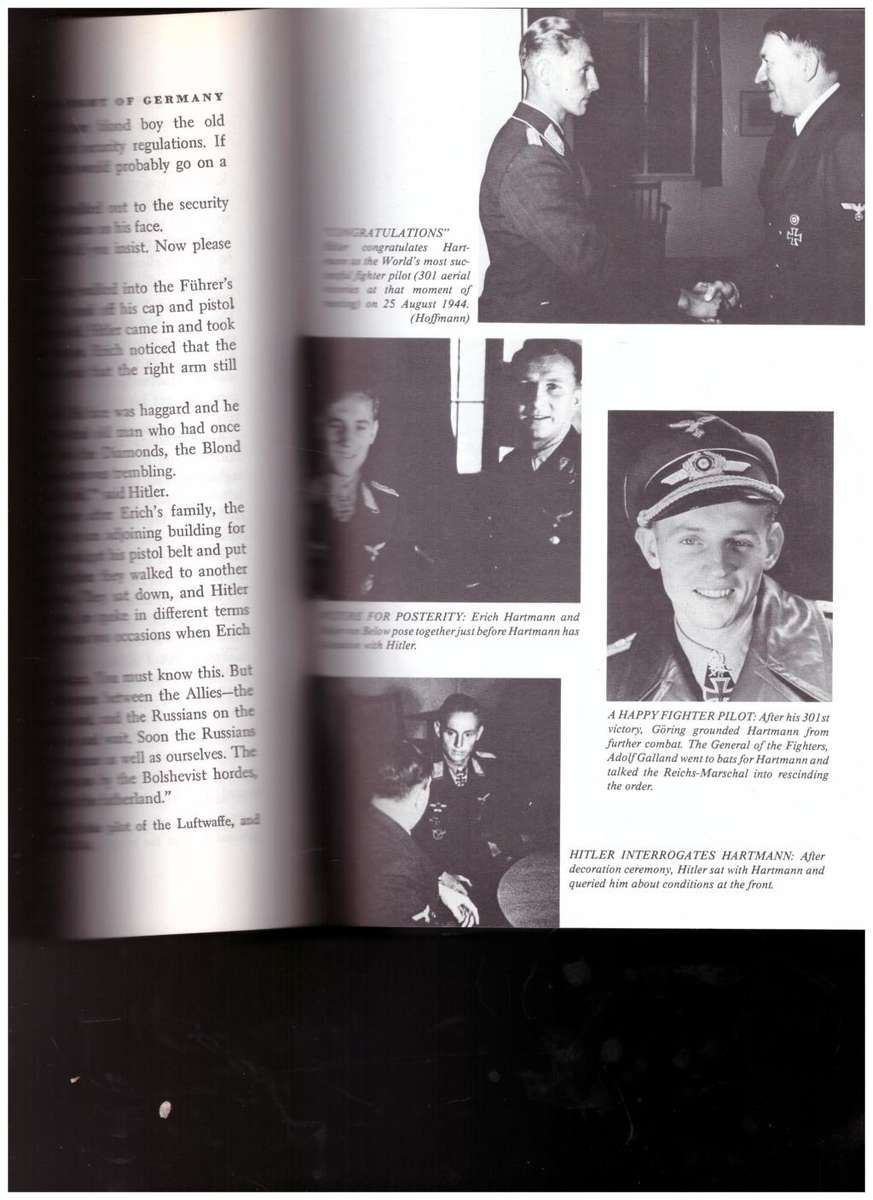 THE BLOND KNIGHT OF GERMANY by RAYMOND F TOLVER *SIGNED* 1 ST ED.