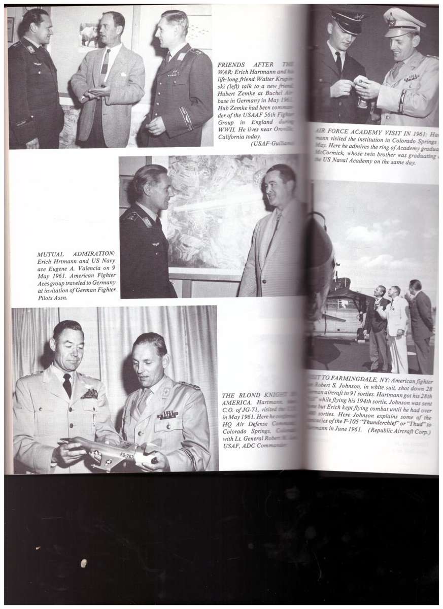 THE BLOND KNIGHT OF GERMANY by RAYMOND F TOLVER *SIGNED* 1 ST ED.